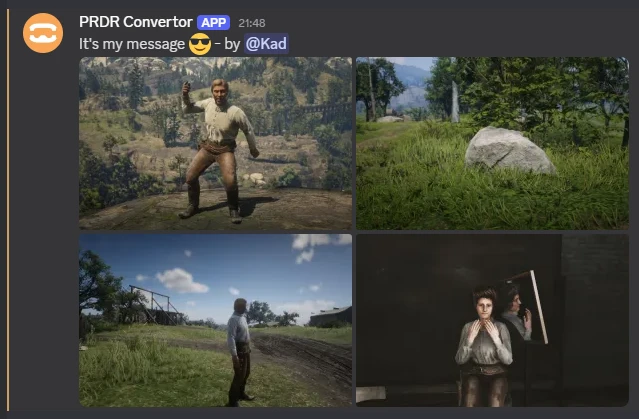 PRDR converted by our Discord bot