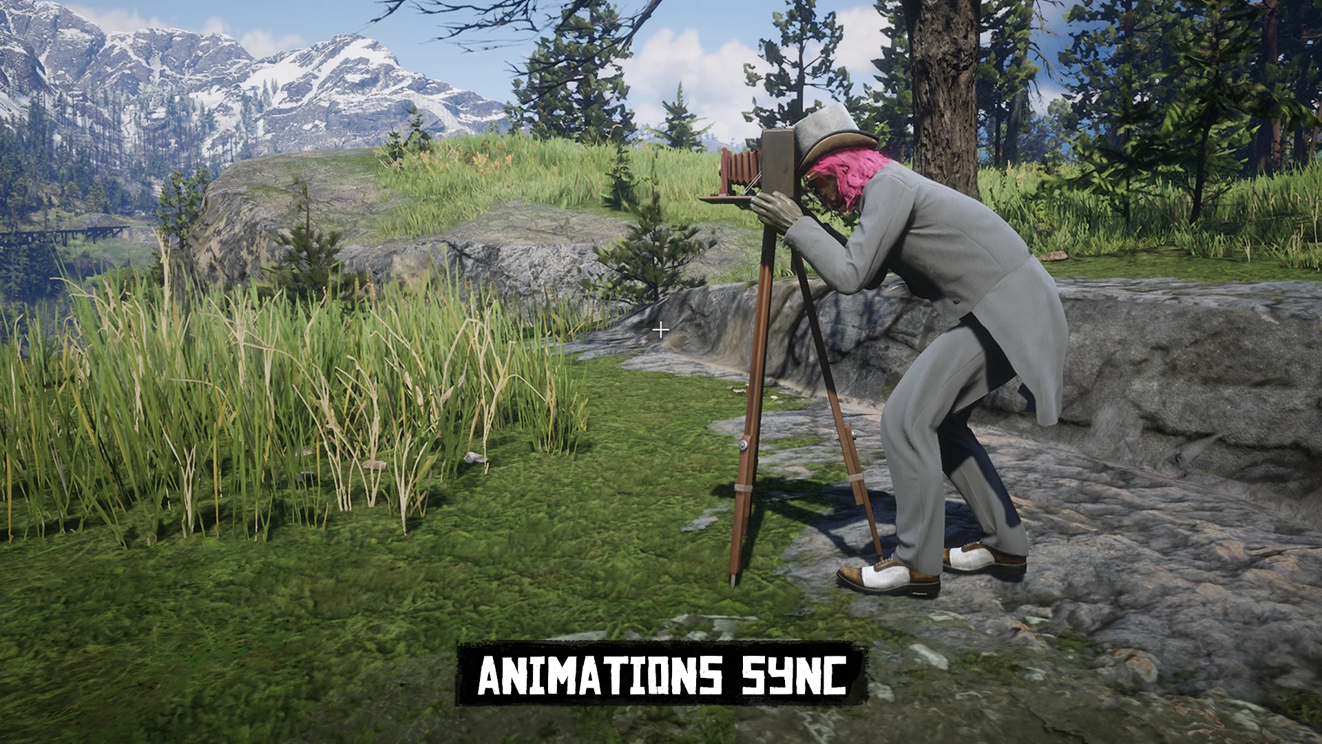 All animations are perfectly synchronise.