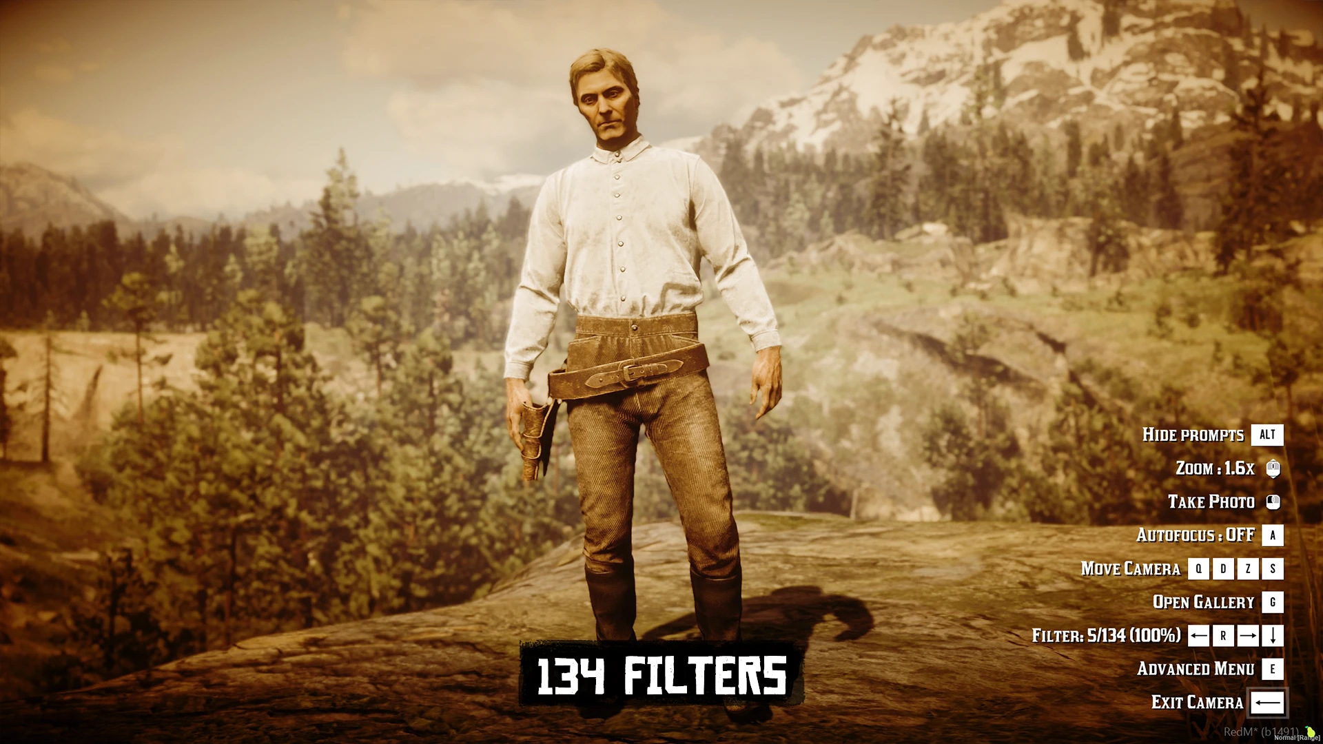 Switch between multiple filters to instantly change the atmosphere of your photo.