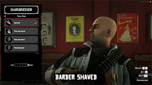 barber shaved texture, RedM script