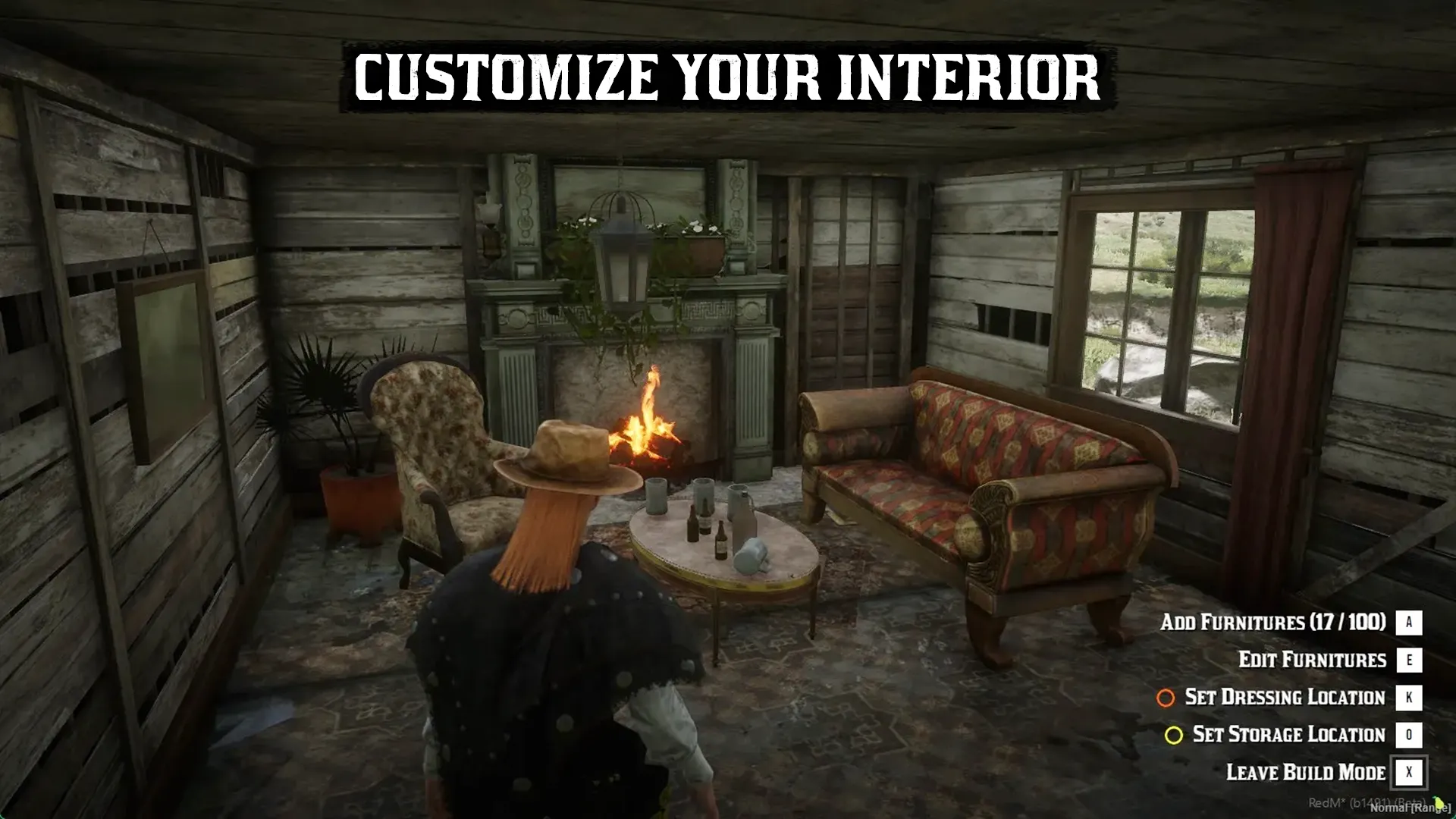 Decorate your own beautiful interior.