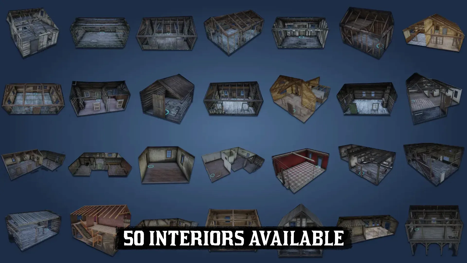 Select from over 50 beautifully hand-crafted interiors to fit any location or style.