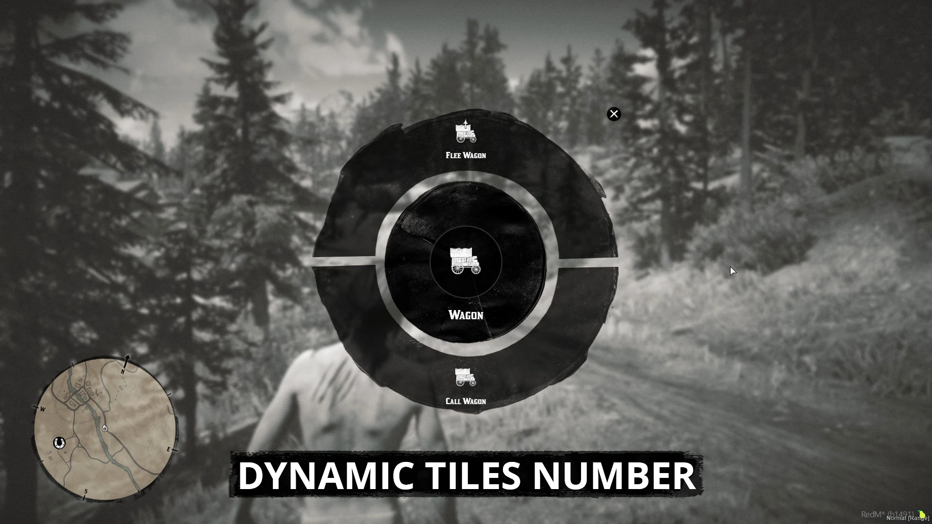 The radial menus is dynamic.The tiles numbers match the number of items. The radial menus is dynamic.The tiles numbers match the number of items.