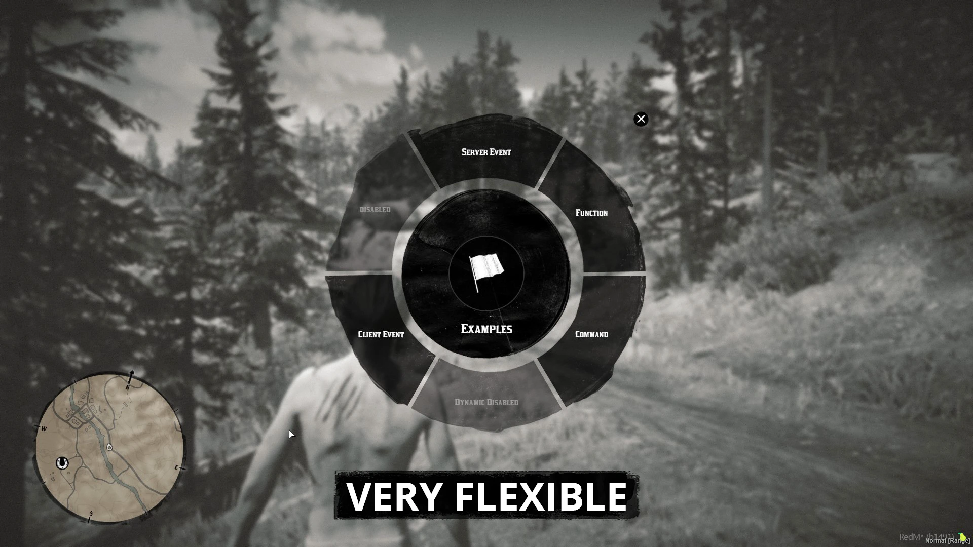 Configure the radial menu to match with your requirements. Configure the radial menu to match with your requirements.