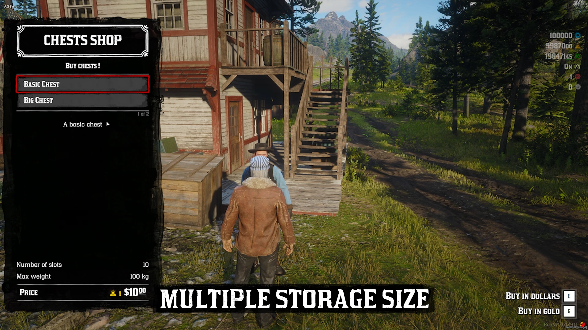 Multiple storage size - RedM Multiple storage size - RedM